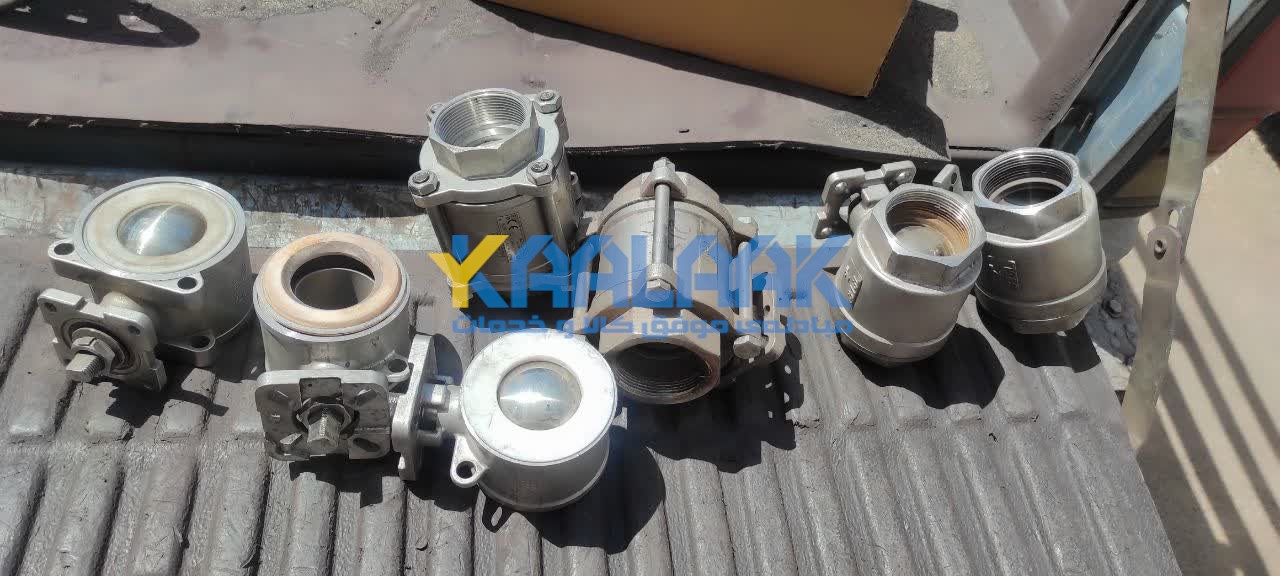 خدمات تعمیر شیر صنعتی